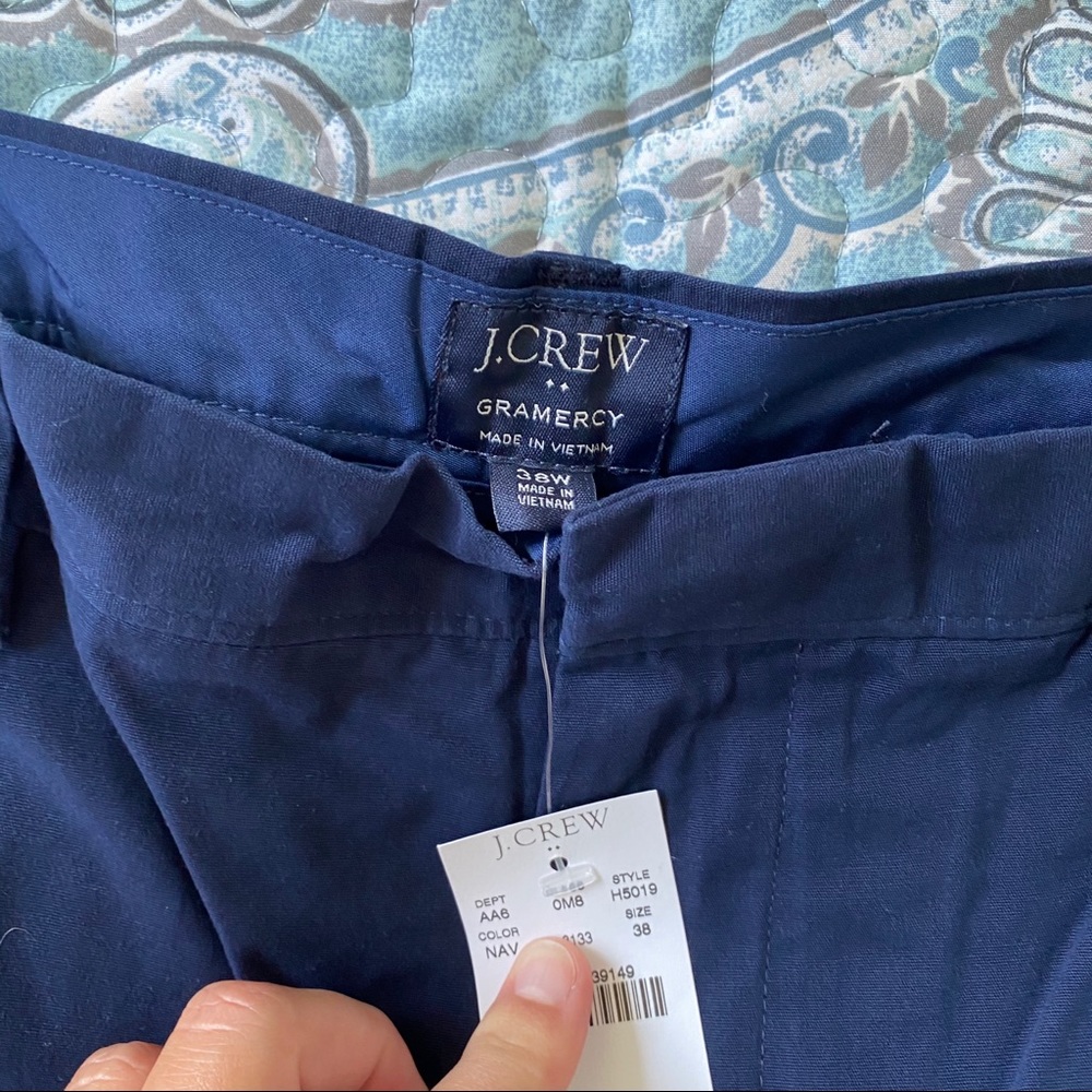 NWT Men’s J Crew Gramercy Shorts, Sz 38, Navy